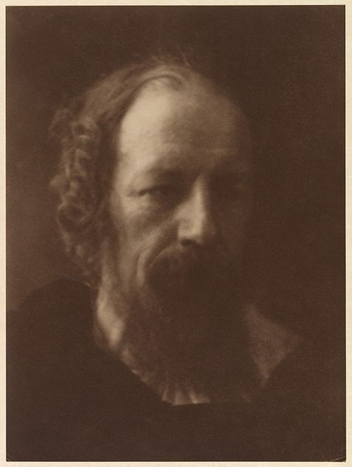 Portrait de Lord Tennyson par Julia Margaret Cameron (1867).